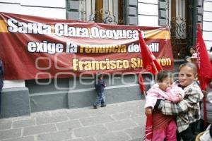 MANIFESTACIÓN SANTA CLARA OCOYUCAN