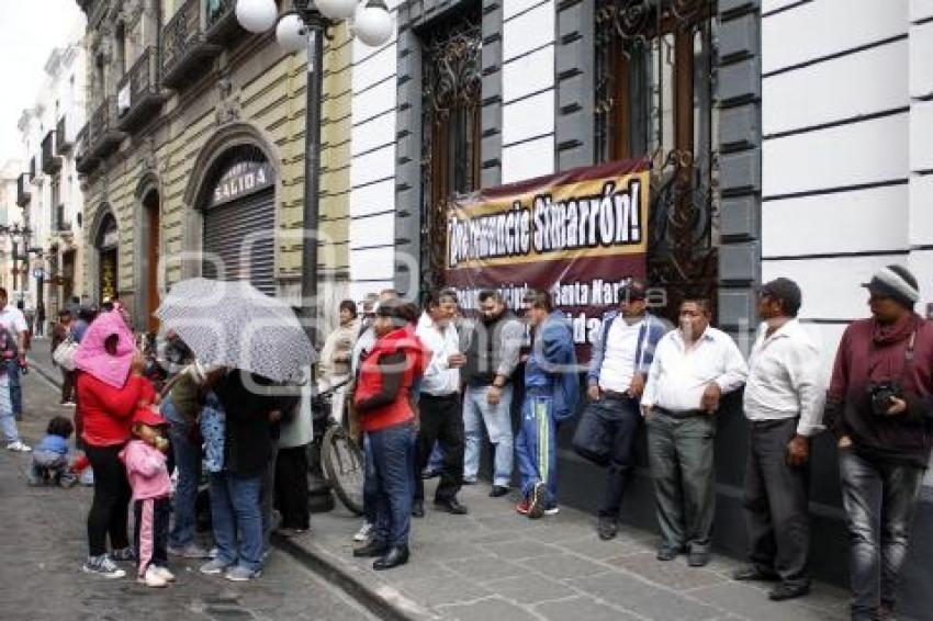 MANIFESTACIÓN SANTA CLARA OCOYUCAN