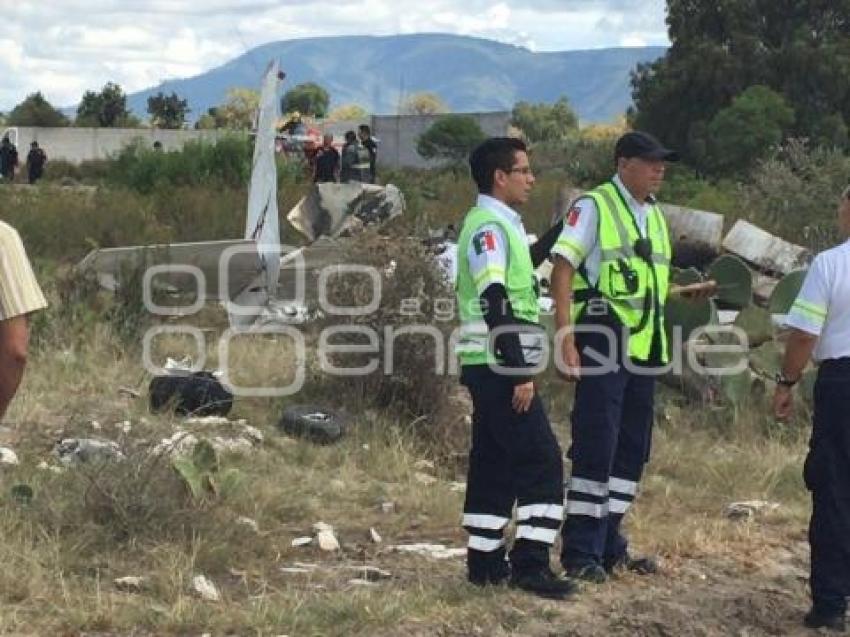 ACCIDENTE . CAE AVIONETA