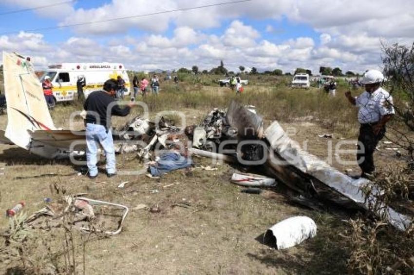 ACCIDENTE . CAE AVIONETA