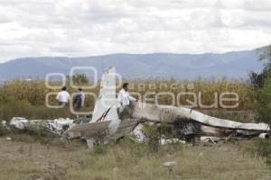 ACCIDENTE. CAE AVIONETA