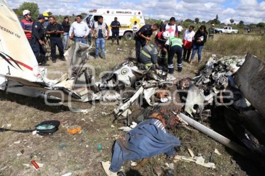 ACCIDENTE . CAE AVIONETA