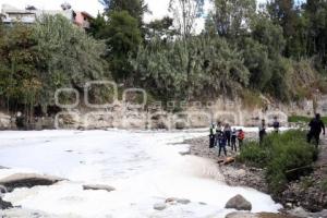 MUERTA EN EL RÍO ALSESECA