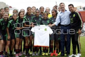 ENTRENAMIENTO SELECCIÓN FEMENIL SUB 20