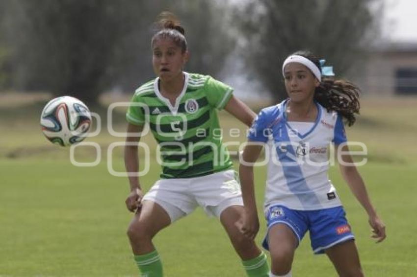 FUTBOL. MÉXICO SUB20 VS PUEBLA OLIVOS