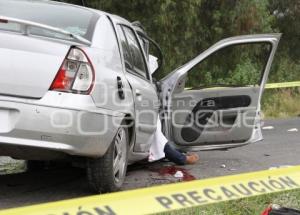 TEHUACÁN. ACCIDENTE MORTAL