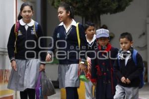 REGRESO A CLASES . HORARIO DE INVIERNO