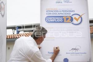 COMPROMISO CUMPLIDO . CAPACIDADES DIFERENTES