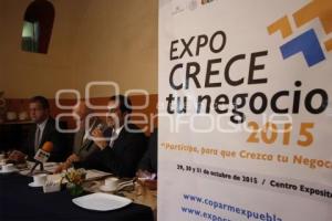 EXPO CRECE TU NEGOCIO . COPARMEX