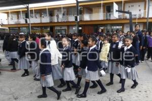 REGRESO A CLASES . HORARIO DE INVIERNO