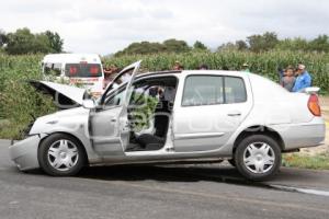 TEHUACÁN. ACCIDENTE MORTAL