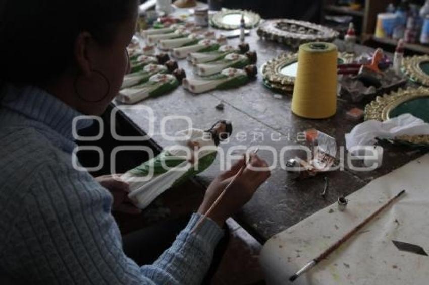 CUETZALAN . TALLER DE CERA