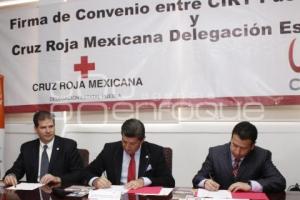 FIRMA DE CONVENIO CRUZ ROJA-CRIT 