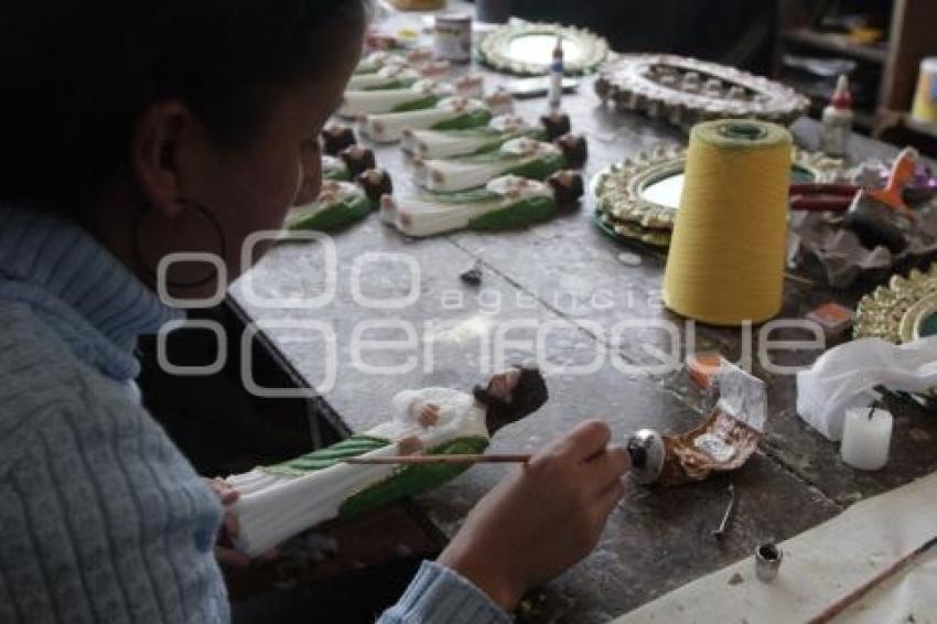 CUETZALAN . TALLER DE CERA