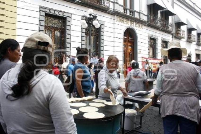 MANIFESTACIÓN SANTA CLARA OCOYUCAN