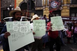 MANIFESTACIÓN SANTA CLARA OCOYUCAN