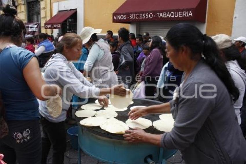 MANIFESTACIÓN SANTA CLARA OCOYUCAN