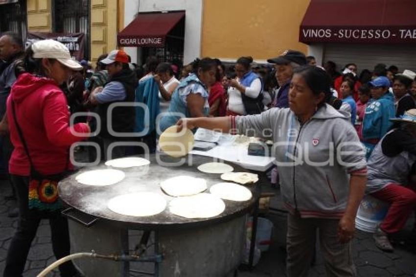 MANIFESTACIÓN SANTA CLARA OCOYUCAN