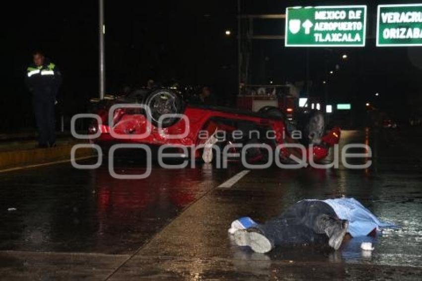 DECESO EN VOLCADURA