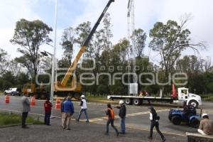 TELEFÉRICO . RETIRO DE ESTRUCTURAS