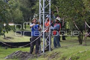 TELEFÉRICO . RETIRO DE ESTRUCTURAS