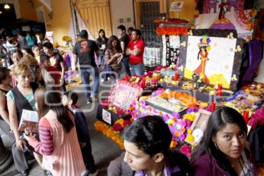 OFRENDAS . CASA DE CULTURA