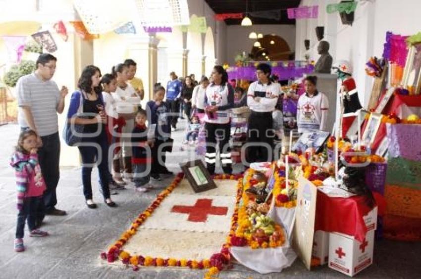 OFRENDAS . CASA DE CULTURA