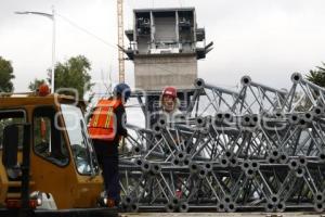 TELEFÉRICO . RETIRO DE ESTRUCTURAS