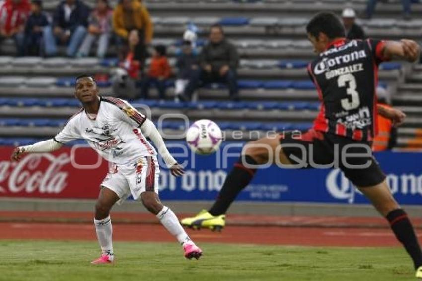 FÚTBOL . LOBOS VS NECAXA