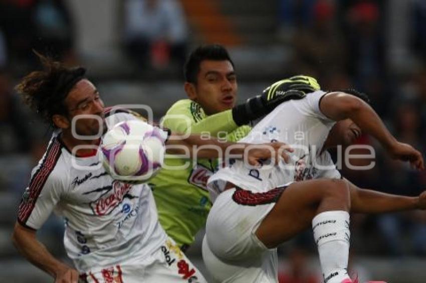 FÚTBOL . LOBOS VS NECAXA