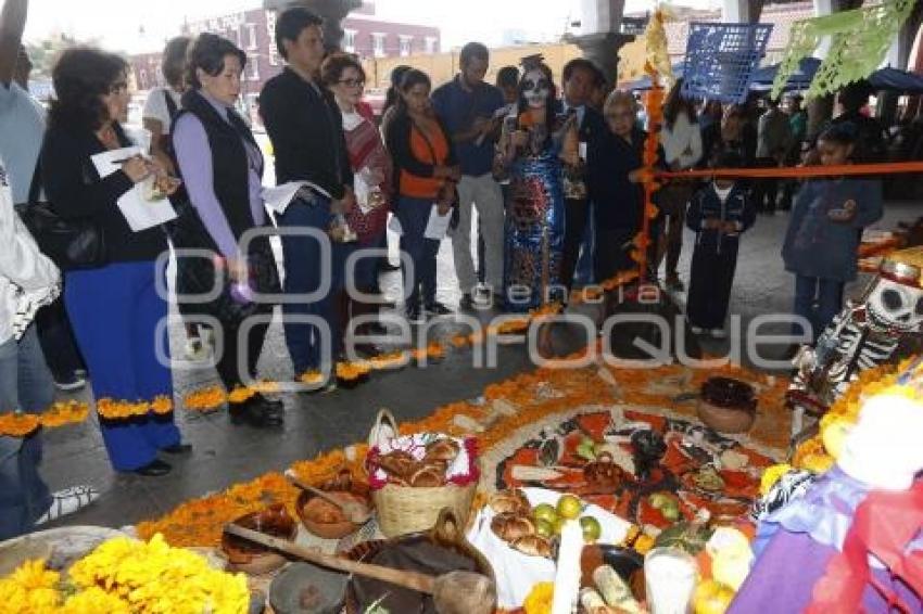 OFRENDAS . CHOLULA