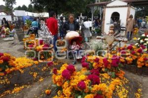 DÍA DE MUERTOS . PANTEÓN CHOLULA