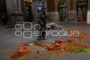 OFRENDAS . PALACIO MUNICIPAL