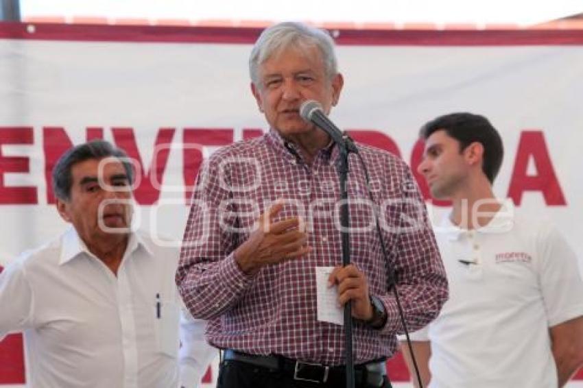 AMLO . GIRA PUEBLA