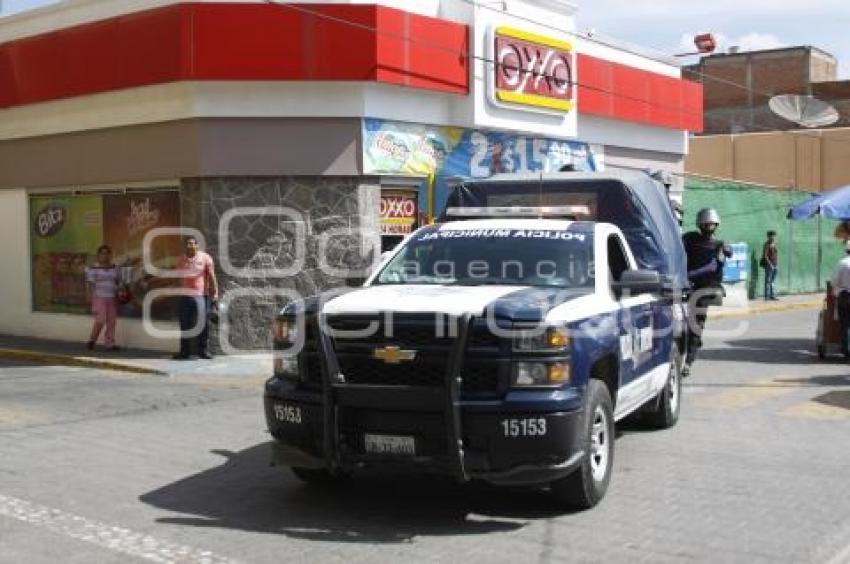 OPERATIVO CONTRA AMBULANTES EN TEXMELUCAN