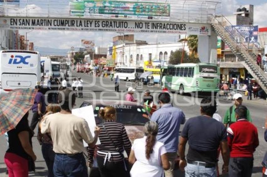 OPERATIVO CONTRA AMBULANTES EN TEXMELUCAN