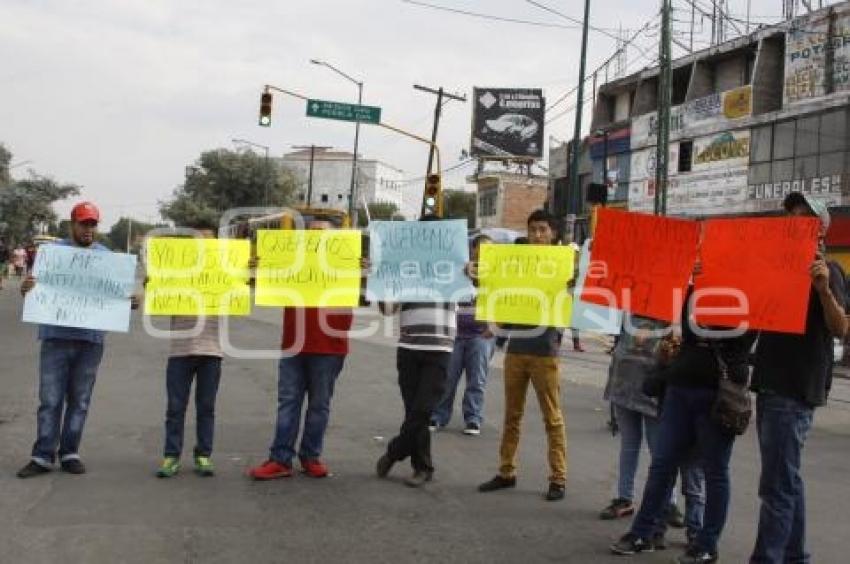 MANIFESTACIÓN COMERCIANTES . TEXMELUCAN