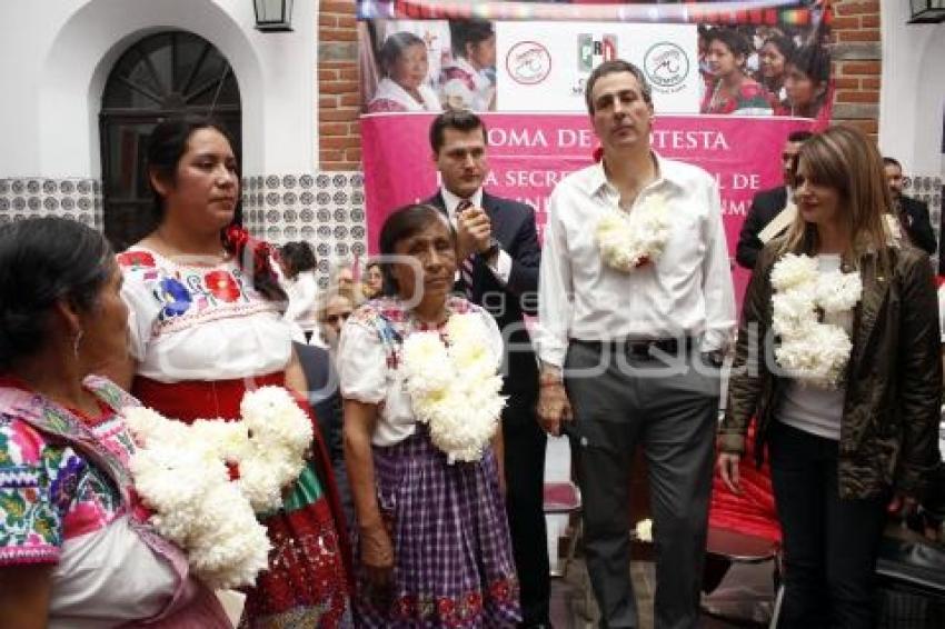 PROTESTA COORDINADORA ESTATAL DE MUJERES INDIGENAS