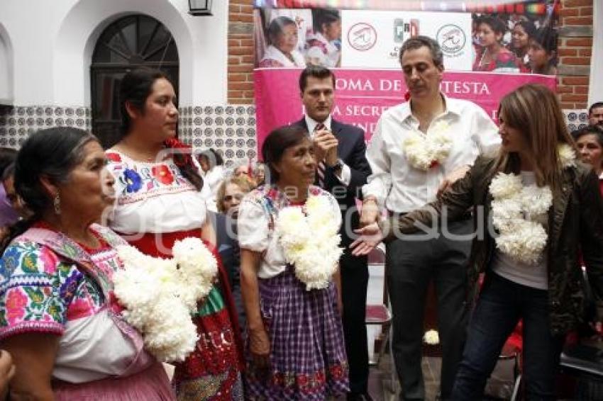 PROTESTA COORDINADORA ESTATAL DE MUJERES INDIGENAS