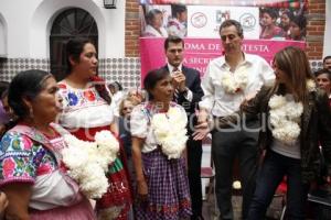 PROTESTA COORDINADORA ESTATAL DE MUJERES INDIGENAS