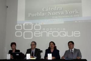 CÁTEDRA PUEBLA-NUEVA YORK