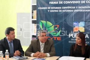 FIRMA DE CONVENIO CECYTE - RUDOLPH DIESEL