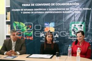 FIRMA DE CONVENIO CECYTE - RUDOLPH DIESEL