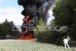 INCENDIO TOMA CLANDESTINA