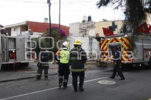 INCENDIO EN SAN MANUEL