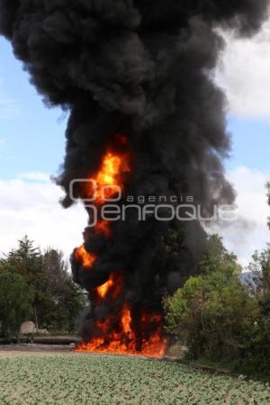 INCENDIO TOMA CLANDESTINA