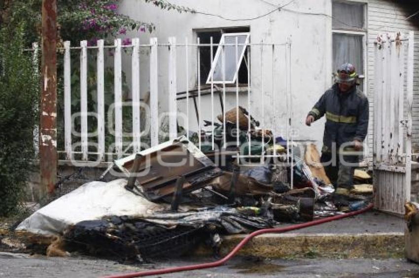 INCENDIO EN SAN MANUEL