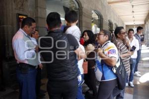 AFICIONADOS PUEBLA FC .  PALACIO MUNICIPAL