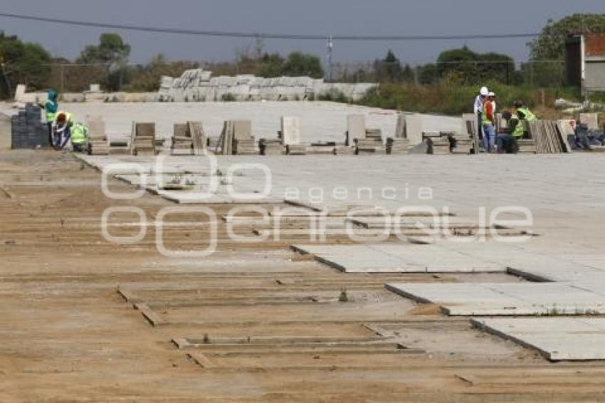 CHOLULA . OBRAS ZONA ARQUEOLÓGICA