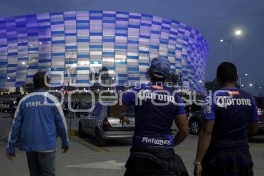 ESTADIO CUAUHTÉMOC . PUEBLA FC VS BOCA JUNIORS